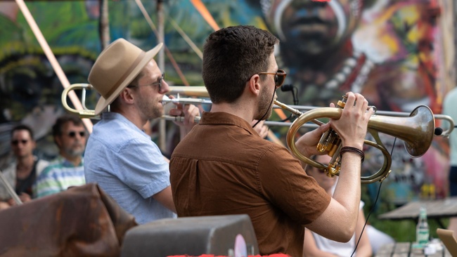 Open Air Konzert mit Brass Twins