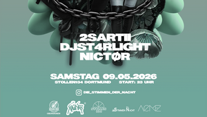 Die Stimmen der Nacht w/ 2SARTII, DJST4RLIGHT & NICTØR