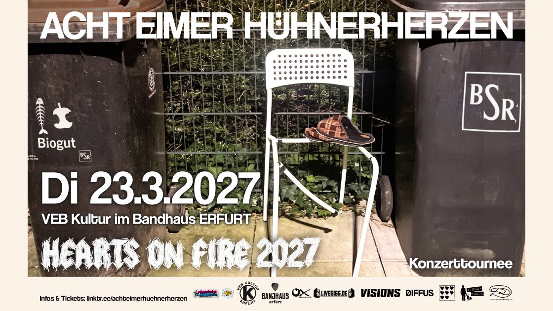ACHT EIMER HÜHNERHERZEN | 23.3.27 VEB Kultur