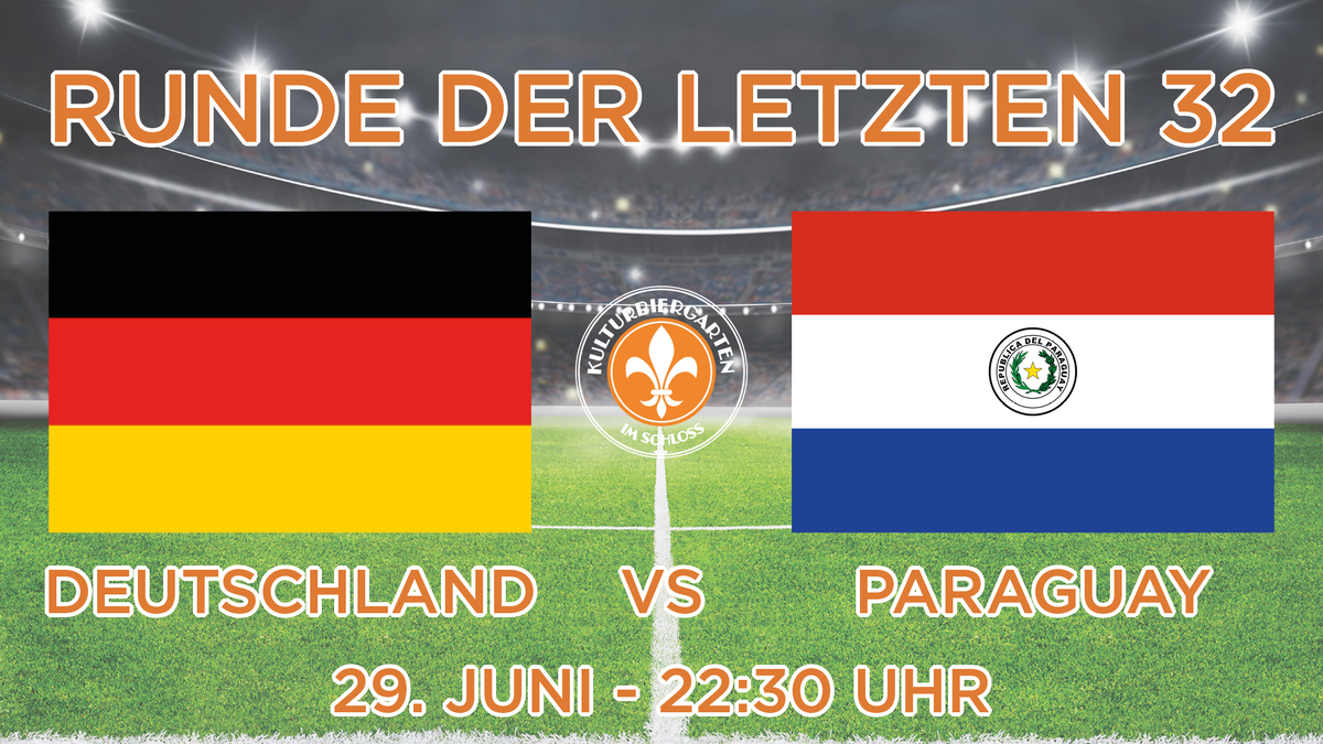 Public Viewing WM 2026 Mainz - Deutschland VS Paraguay - 29. Juni 2026 / 22:30 Uhr