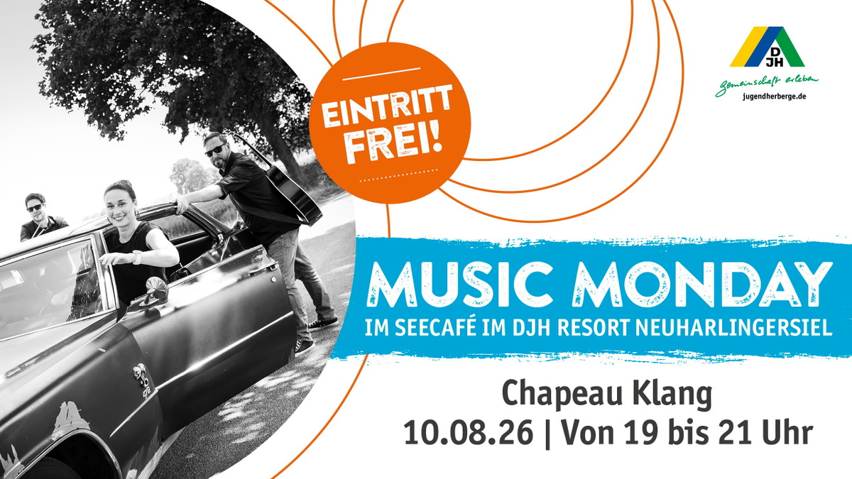 Chapeau Klang zum Music Monday im Seecafé im DJH Resort