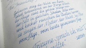 KALLIGRAFIE - kunstvoll schreiben mit Feder und Tusche