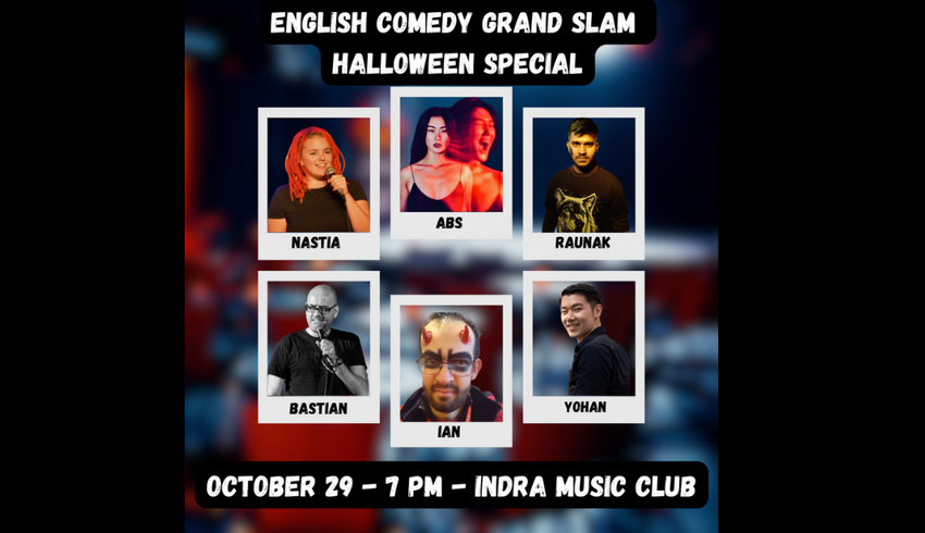 The Burning Mic Halloween Special - English Comedy Grand Slam