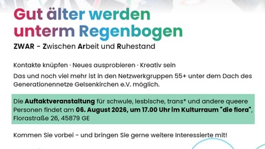 Gut älter werden unterm Regenbogen - ZWAR