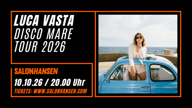 Luca Vasta - Disco Mare Tour 2026
