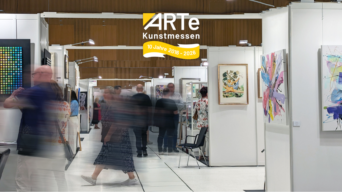Titelbild der Veranstaltung ARTe Kunstmesse Wiesbaden 2026