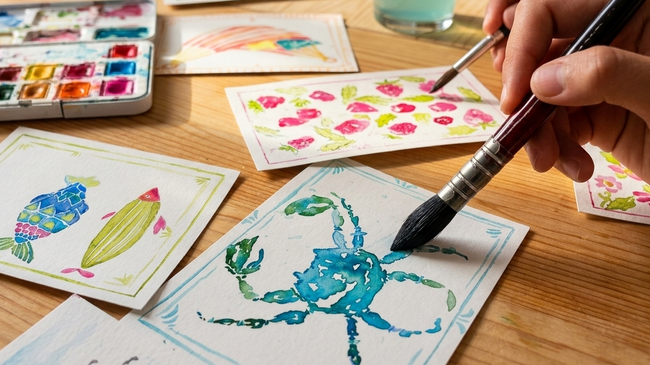 Sommerferienkurs in Köln für Kinder: Kunst & Malen (ab 8 Jahre)