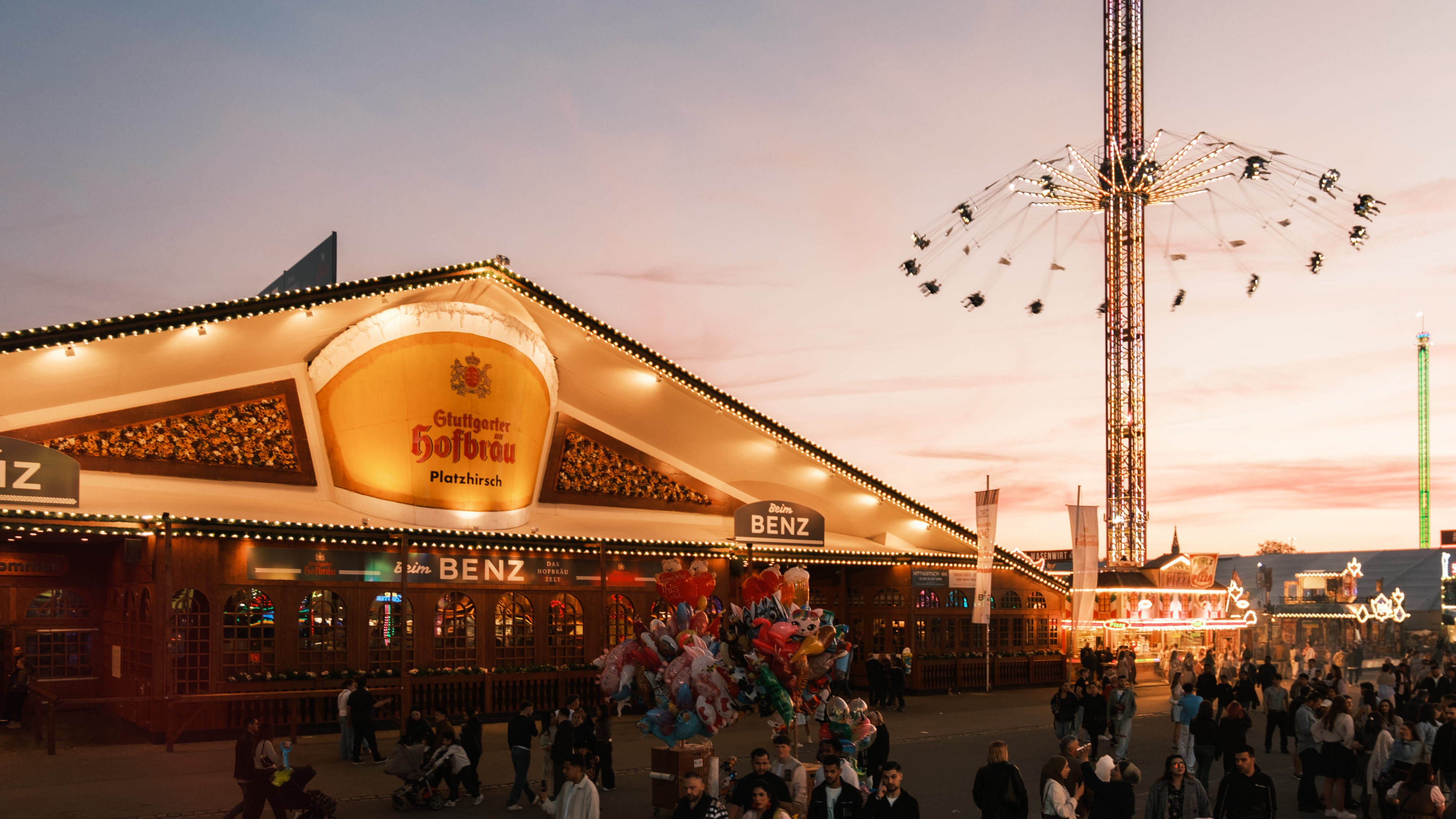Cannstatter Volksfest 2026 | Beim BENZ - Das Hofbräu Zelt