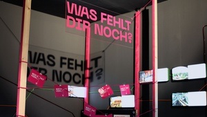 Finissage Intervention "Fehlt hier nicht was?!"