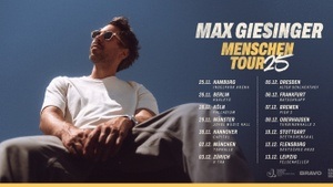 Max Giesinger ● Menschen Tour 2025