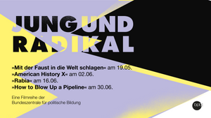 Jung und radikal — Eine Filmreihe der Bundeszentrale für politische Bildung inkl. Podiumsgespräch