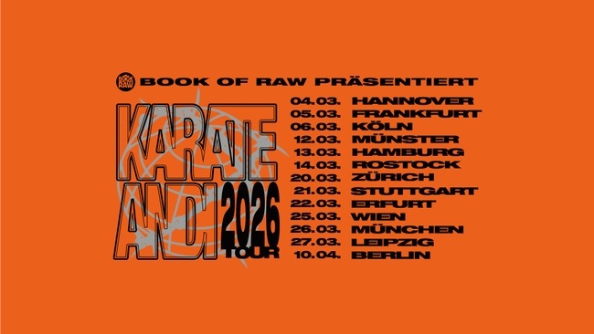 Karate Andi - Tour 2026
