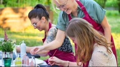 Kunst trifft Kaffee - Malworkshop mit echtem Kaffee