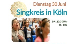 Heilsamer Singkreis mit Sängerin und Heilerin Sabine van Baaren