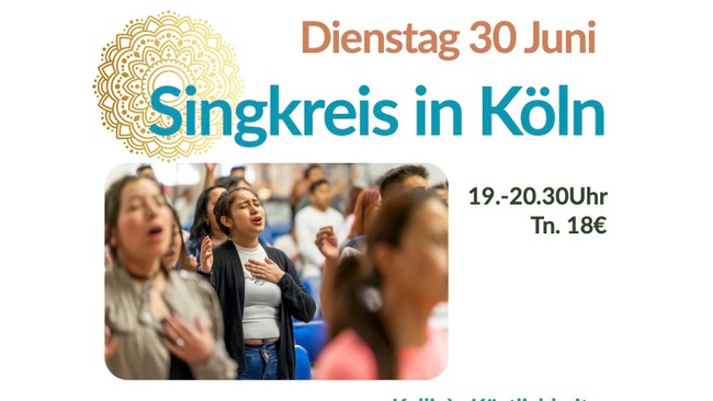 Heilsamer Singkreis mit Sängerin und Heilerin Sabine van Baaren