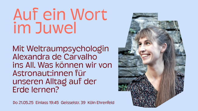 Auf ein Wort mit Weltraumpsychologin Alexandra de Carvalho