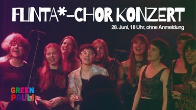 Flinta*-Chor Konzert im Garten ✨