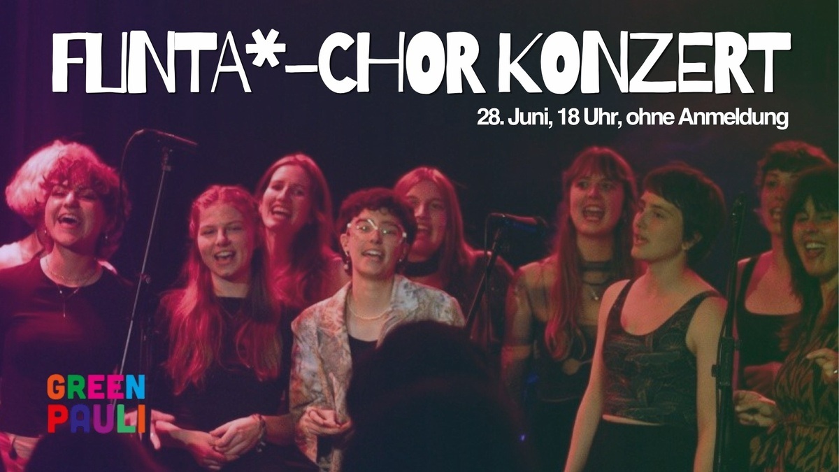 Flinta*-Chor Konzert im Garten ✨