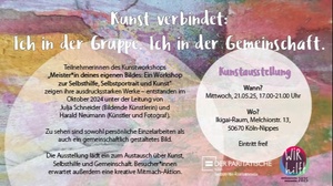 Kunst verbindet: Ich in der Gruppe. Ich in der Gemeinschaft.