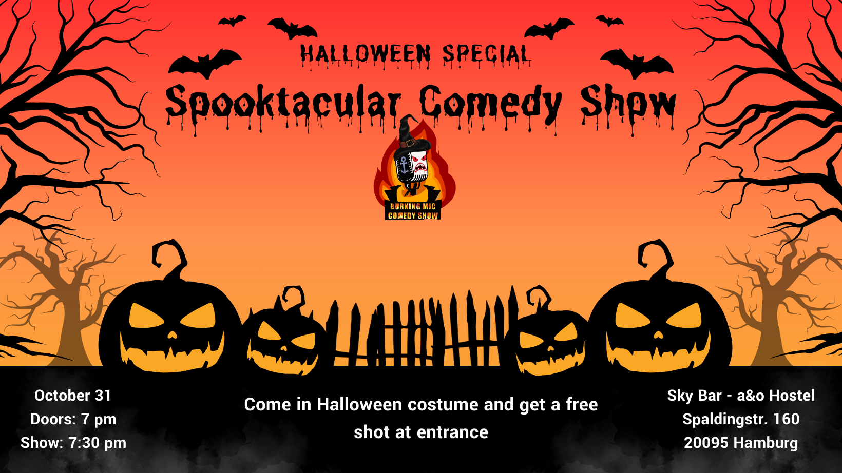 Spooktacular Comedy Show - Halloween Special