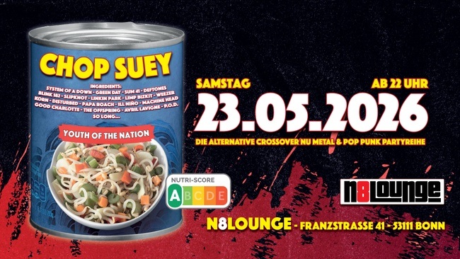 CHOP SUEY - YOUTH OF THE NATION