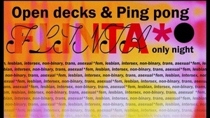 FLINTA* Only Night: Open Decks & Ping Pong