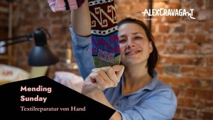 Mending Sunday - Textilreparatur von Hand