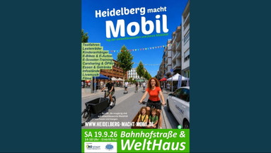 Heidelberg macht mobil - Tag der umweltbewussten und fairen Mobilität