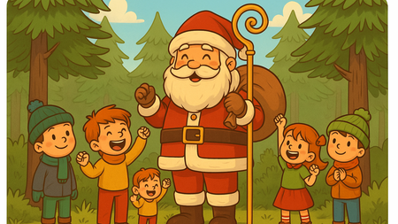 Eine kleine Nikolausfeier im Wald | Ü6