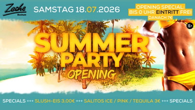 Summerparty Opening