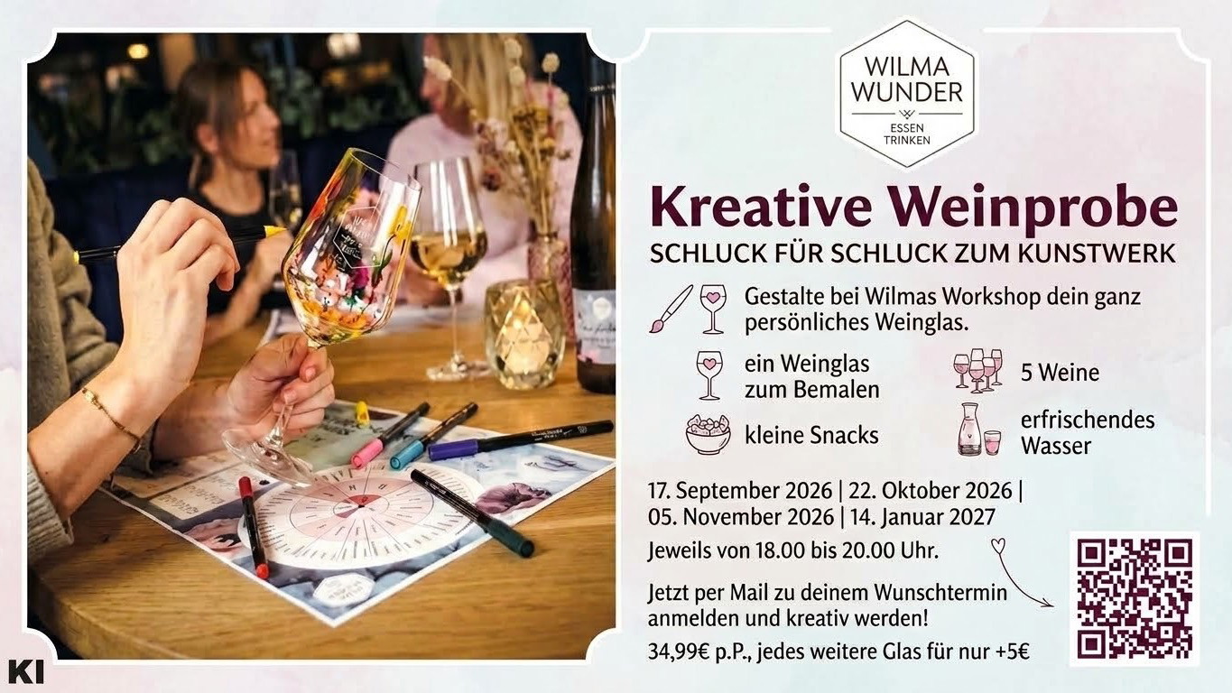 Kreative Weinprobe