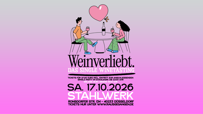 Weinverliebt - Das Single Winetasting