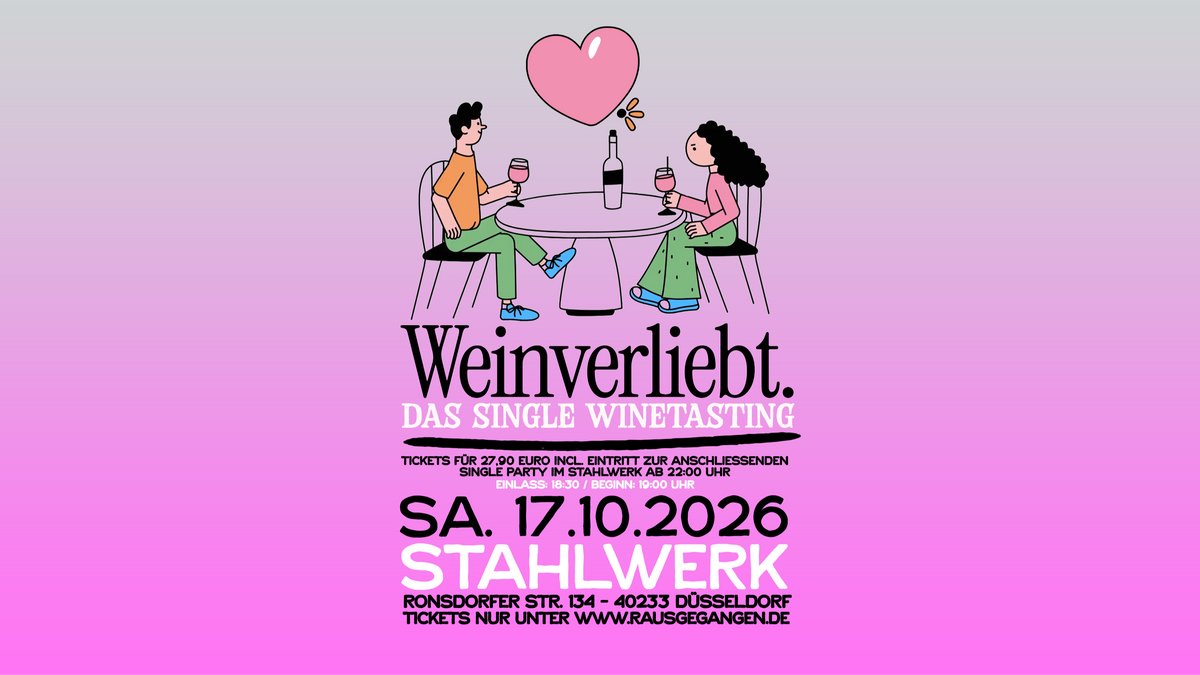 Weinverliebt - Das Single Winetasting