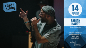 «stadtklang» mit FABIAN HAUPT | live @ Ruby Ella Hotel & Bar