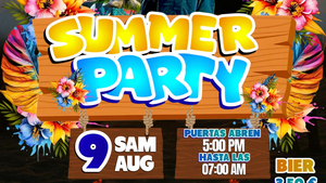🎉 SUMMER PARTY – D8 Leipzig 🌴