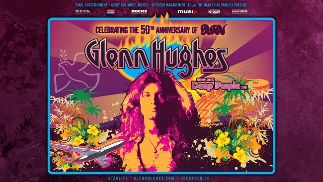 Glenn Hughes - 50 Years BURN Tour 2024
