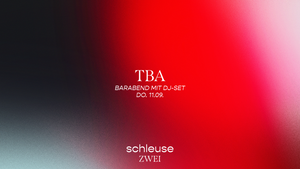 Barabend mit DJ-Set – tba