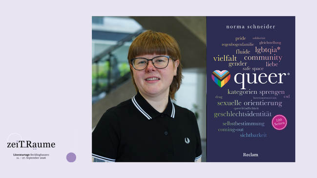 Norma Schneider liest Queer. 100 Seiten