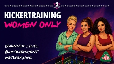 BANG BOOM BANG! Women only Kickerworkshop: Kicker-Basics für Uni & Kneipe