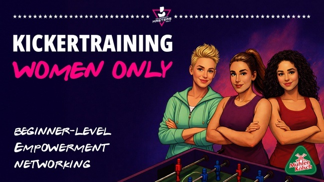 BANG BOOM BANG! Women only Kickerworkshop: Kicker-Basics für Uni & Kneipe
