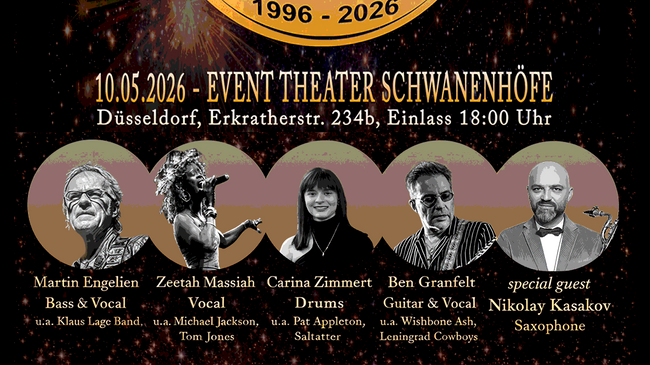 Jubiläumskonzert 30 Jahre GoMusic