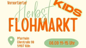 Vorsortierter Baby- und Kindersachen Herbst Flohmarkt