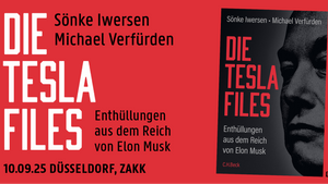 "Die Tesla Files" - Lesung mit den Autoren Sönke Iwersen und Michael Verfürden
