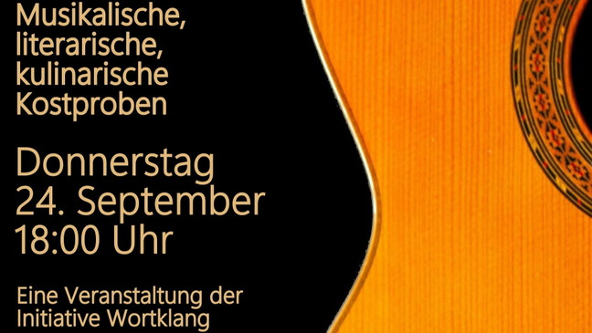 Kostproben - ein musikalisch- literarischer Feierabend