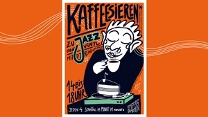 Kaffeesieren zu Jazz von Vinyl mit DJ Reinhard