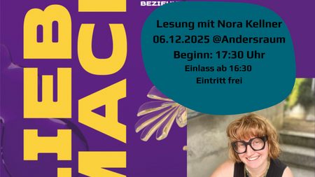 Lesung "Liebesmacht" mit Nora Kellner