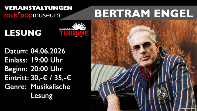 Bertram Engel live: „Mit alten Männern spiel’ ich nicht!“