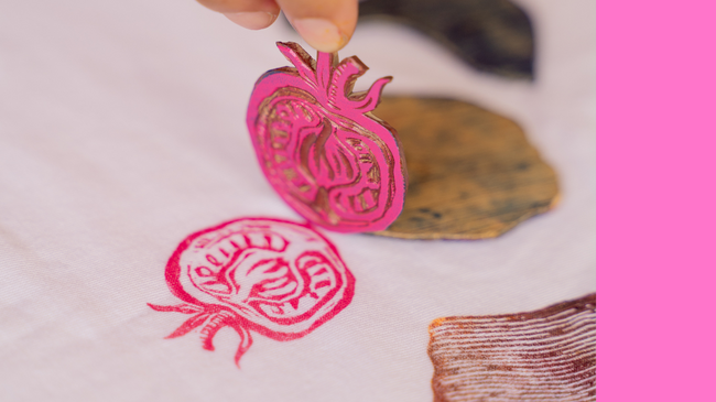 Linolschnitt & Textil