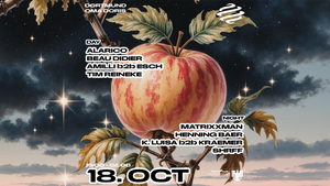 ANTEA w/ Alarico, Matrixxman, Beau Didier, Henning Baer, Amilli b2b Esch, K. Luisa b2b Kraemer, Shrff, Tim Reineke