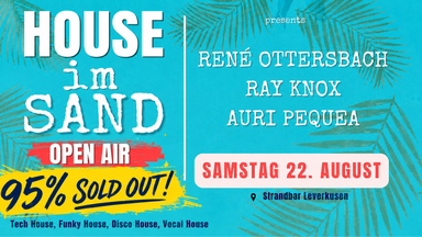 House im Sand  -  Beachparty | Only House Music
